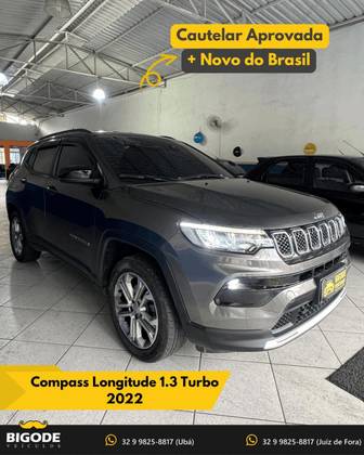 JEEP COMPASS 1.3 T270 TURBO FLEX LONGITUDE AT6